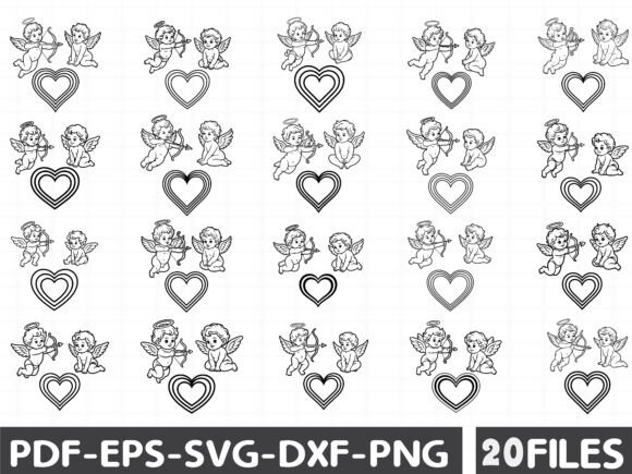 Cupid SVG, Valentine SVG, Angel SVG Graphics for Local Branding