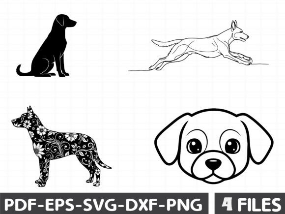 Dog Svg Graphics for Crafting