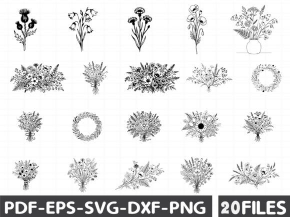 Flower Svg, Wildflower Svg: A Graphic Designer’s Take on Visual Branding