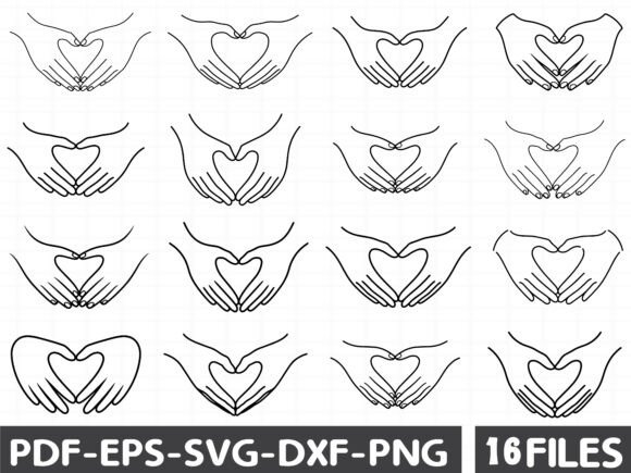 Heart Hand Svg, Valentine Svg: A Graphic Designer’s Take