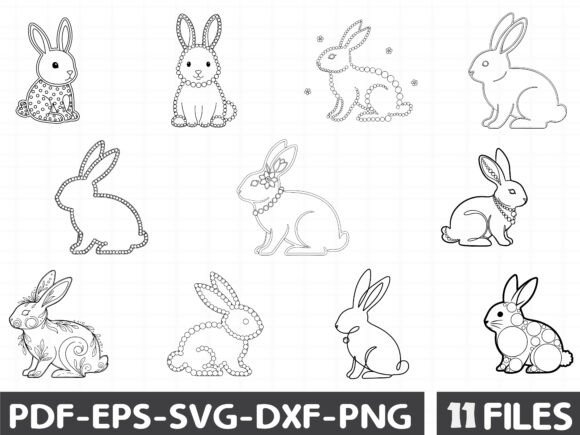 Pearl Bunny SVG