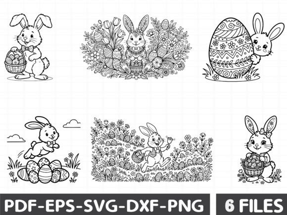 The Hunt is on Easter Bunny Graphics